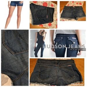 NWOT Hudson Denim Amber Raw Hem Shorts Size 29